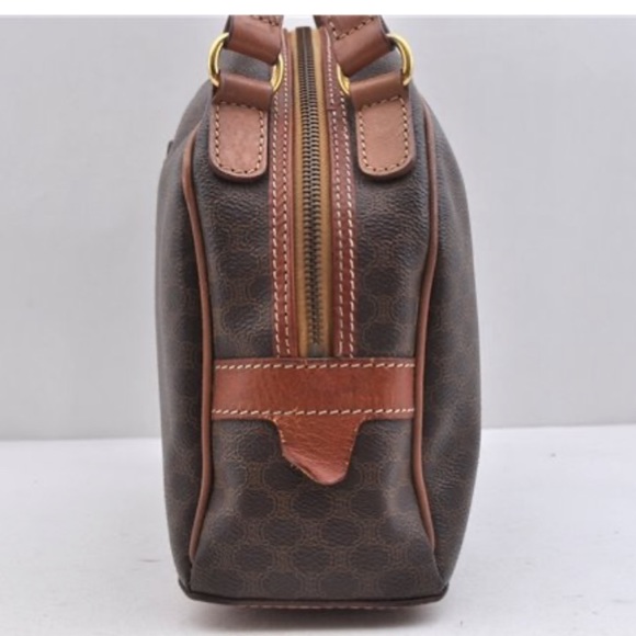 CELINE MACADAM PATTERN SATCHEL BAG with COA - Picture 4 of 9